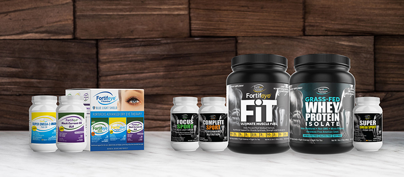 fortifeye performance nutrition line